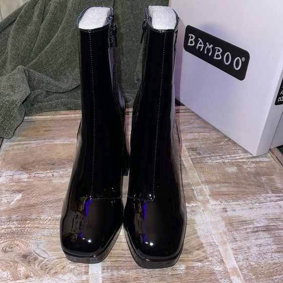 Millie Patent Booties - Picture 4 of 6